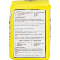 Indian Head Old Fashioned Stone Ground Yellow Corn Meal 32oz. (2lbs.)