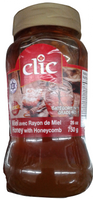 CLIC KOSHER HONEY WITH HONEYCOMB 26 OZ.