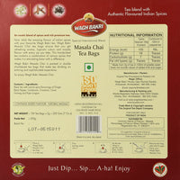 Wagh Bakri Masala Chai Tea Bags 7 oz.