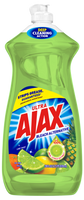 Ajax Ultra Triple Action Vinegar + Lime Liquid Dish Soap 14 oz. and 28 oz.