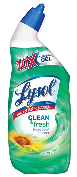 LYSOL CLEAN & FRESH TOILET BOWL CLEANER 24 OZ.