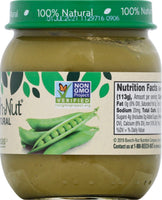 Beech-Nut Baby Food Jar, Stage 2, Sweet Peas, 4 oz