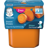 GERBER 2ND FOODS SWEET POTATO 2 PACK (8 OZ)