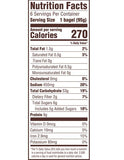 Thomas Plain Soft & Chewy Pre-Sliced Bagels