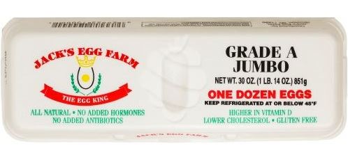 Jack's Jumbo Eggs 30 oz