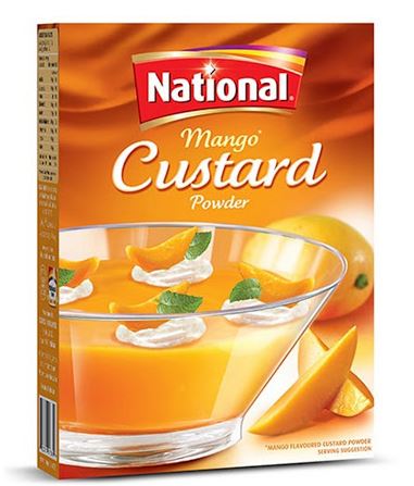 National Mango Custard Powder 300 Gm