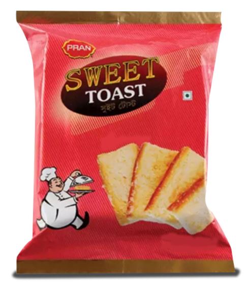 Pran Sweet Toast Biscuit 350 g