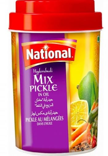National Mixed Pickle 1 kg (35.27 oz)