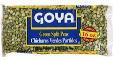 Goya Green Split Peas 16 oz